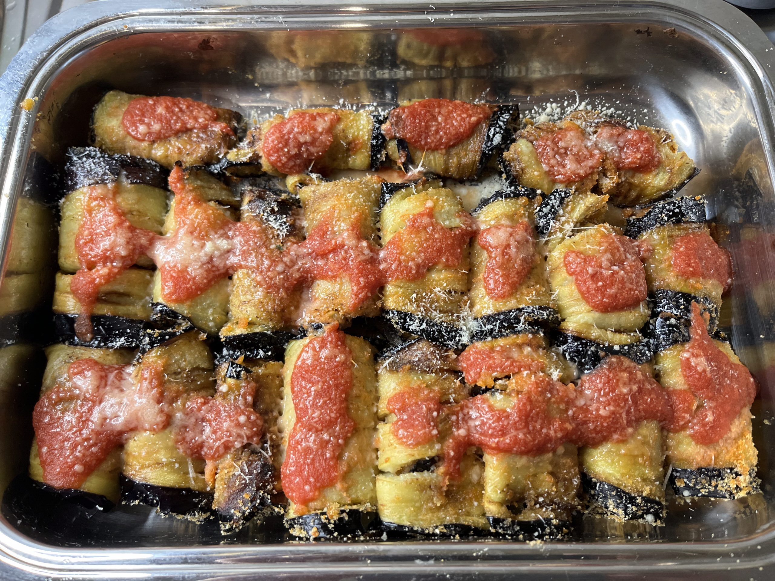 Involtini di melanzane