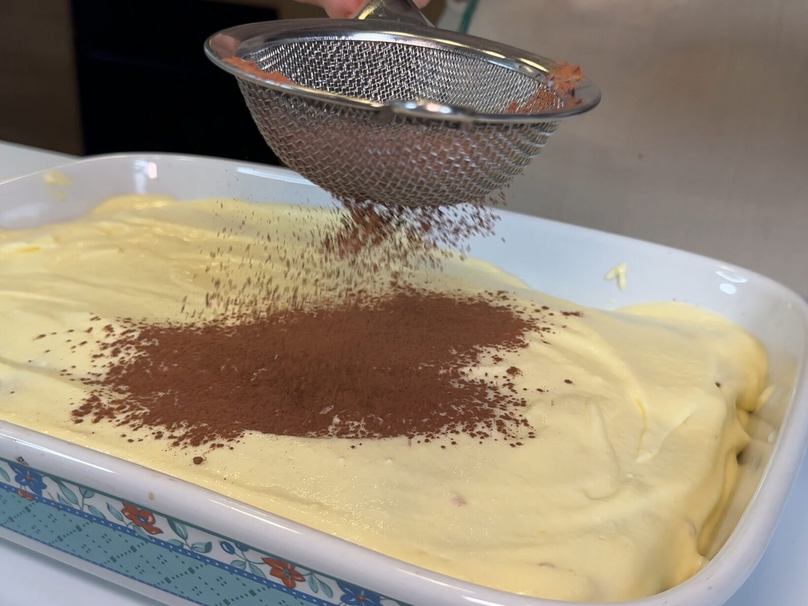 Tiramisù con uova pastorizzate