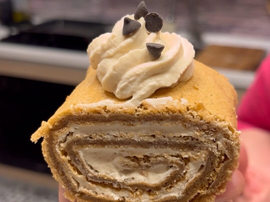 Rotolo con crema al caffè