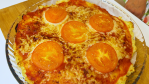 Torta di patate alla pizzaiola