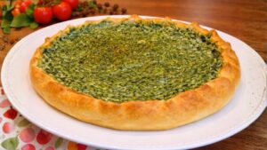 Torta salata con ricotta e spinaci